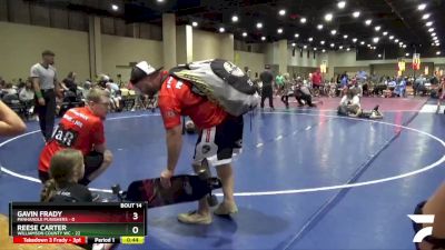 65 lbs Round 4 (8 Team) - Reese Carter, Williamson County WC vs Gavin Frady, Panhandle Punishers