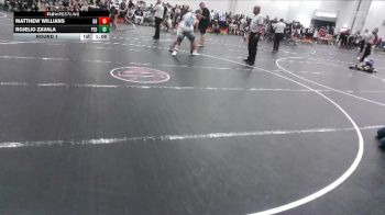 220 lbs Round 1 - Rojelio Zavala, Pedraza vs Matthew Willians, Backyard Brawlers