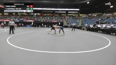 141 lbs Champ. Round 2 - Drew Jones, Southeastern vs 2 Hartwell Taylor, Saint Mary