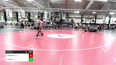 225.2 lbs Rr Rnd 1 - Adrian Romero, Gar-Field vs Alexis Lazo, Apple Wrestling Academy