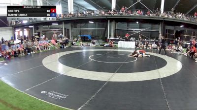 115 lbs Ava Rife, Missouri vs Jazlyn Hartle, Washington