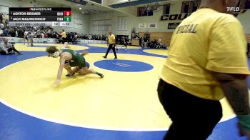135 lbs Quarterfinal - Ashton Besmer, Buchanan vs Jack Maliniconico, Poway