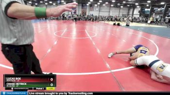 160 lbs Rd# 6- 9:00am Saturday Final Pool - Lucas Boe, M2TC Blue vs Chase Hetrick, PA Silver