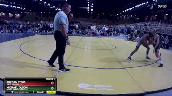 141 lbs Round 1 (4 Team) - Jordan Titus, West Virginia vs Michael Olson, North Dakota State