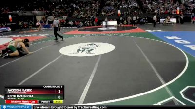 Champ. Round 1 - Keith Kvasnicka, Wilber-Clatonia vs Jackson Masek, Lincoln Lutheran