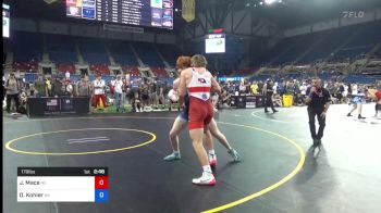 170 lbs Rnd Of 128 - Joshua Mace, Nebraska vs Destin Kohler, Alaska