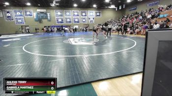 130 lbs Semifinal - Gabriela Martinez, Pioneer Valley vs Ahlexis Terry, Morro Bay