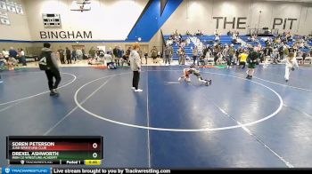 50-53 lbs Round 3 - Soren Peterson, Juab Wrestling Club vs Drexel Ashworth, Iron Co Wrestling Academy