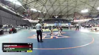 4A 120 lbs Cons. Round 2 - Blaine Beard, Central Valley vs Stephen Maltos, Sunnyside