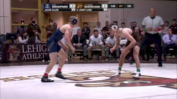 125 pounds - Jaret Lane (Lehigh) vs Jacob Allen (Navy)