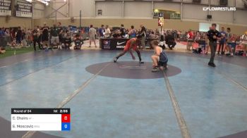 61 kg Round Of 64 - Cordney Chairs, AF - WCAP vs Stone Moscovic, Michigan State