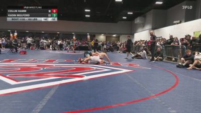 165 lbs Consi Of 8 #2 - Collin Hamm, WI vs Kadin Mulford, CO