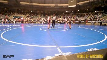 95 lbs Round Of 16 - Herra Rose The Last Dragon, WTC vs Rylee Gabel, Pikes Peak Warriors