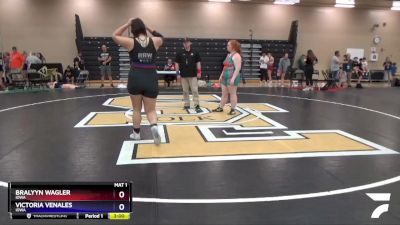 225 lbs Round 5 - Bralyyn Wagler, Iowa vs Victoria Venales, Iowa