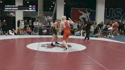 71 kg Cons. Rd Of 64 - Cooper Miller, Shelton Wrestling Academy vs Hunter Jessee, KWC