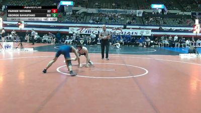 144 lbs Quarters & Wb (16 Team) - George Savastano, Ridge vs Parker Withers, Skyline
