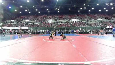 87 lbs Round 3 - Olivia Sisk, Heights Wrestling Club vs Kinley Leintz, Team Champs