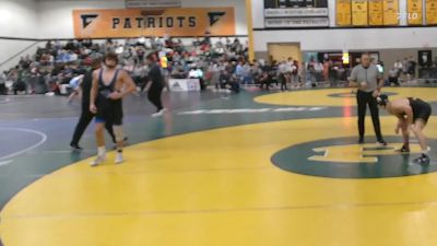 157Gold lbs Rr Rnd 2 - Kai O'Dell, Appalachian State vs Billy Templeton, Franklin & Marshall