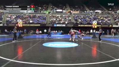 165 lbs Quarterfinal - Tanner Gerber, Wis.-La Crosse vs Keegan Demarest, Messiah