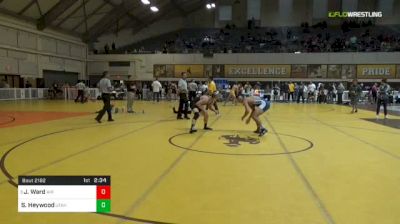 157 lbs Consolation - Jacoby Ward, Air Force vs Spencer Heywood, Utah Valley University