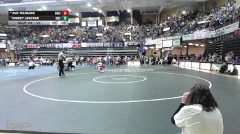 120 lbs Cons. Round 1 - Kinsey Loecker, Riley County HS vs Ava Thumann, Belleville-Republic County HS