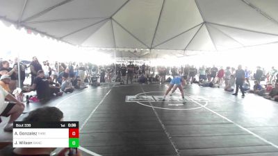 136 lbs Consi Of 16 #2 - Aurora Gonzalez, Threshold WC vs Jameslyn Wilson, Rancho Bernardo WC