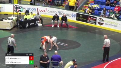 252 lbs Consi Of 16 #1 - Dane Wheeler, Abington Heights vs Robert Whitmer, Shamokin