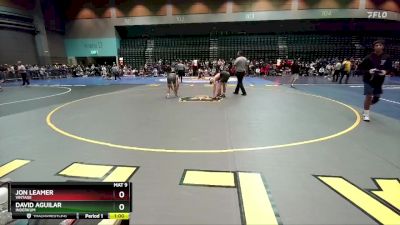 132 lbs Cons. Round 2 - David Aguilar, Inderkum vs Jon Leamer, Vintage