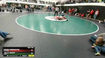 150 lbs Quarterfinal - Micah Grant, Cody vs David Farrington, Big Piney