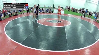 135 lbs McKenzie Partin, South Carolina vs Alejandra Yzabal, Arkansas