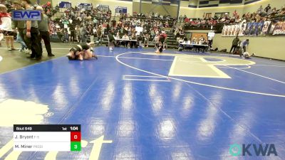 88 lbs Final - Jagger Bryant, F-5 Grappling vs Max Miner, Prodigy NDT