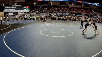 D 2 106 lbs Champ. Round 1 - Cody Hypolite, Carencro vs Brody Hover, Prairieville