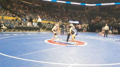 170 Class 1 lbs Cons. Round 2 - Ciara Williams, Harrisonville vs Gracelyn Bull, Marshfield