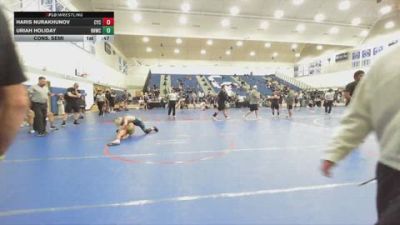126 lbs Cons. Semi - Uriah Holiday, Rough House Wrestling Club vs Haris Nurakhunov, CYC