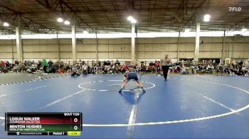 75 lbs Semifinal - Benton Hughes, Middleton Wrestling Club vs Logun Walker, Clearwater Valley USA