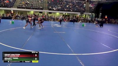 125 lbs Round 3 - Grant Knutson, Outlaw Wresting Club vs Brandt Tisdel, New Prague