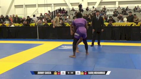 Sadiq Muhammad vs Johnny Garcia 2024 World IBJJF Jiu-Jitsu No-Gi Championship