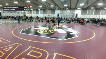 170 lbs Cons. Round 2 - Kaliah Stucky, Monte Vista vs Olivia Hochanadel, Fort Morgan