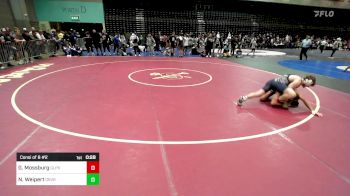 150 lbs Consi Of 8 #2 - Gil Mossburg, Glacier Peak vs Nick Weipert, Green River