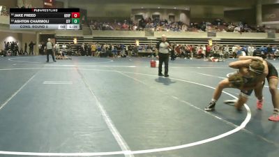 133 Championship Bracket Cons. Round 5 - Jake Freed, Grand Rapids vs Ashton Charmoli, St. Francis