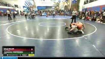 113 lbs Cons. Round 2 - Marshall Mortensen, Buhl vs Kyle Miller, Post Falls