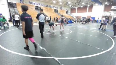 134-134 lbs Round 2 - Riley Fulton, Ridgecrest Wrestling Club vs Amelia Acuna, Cvbjj