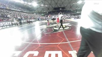 Girls 1B/2B/1A 145 Champ. Round 2 - Michelle Walker, Naches Valley (Girls) vs Yasmin Ramirez, White Swan (Girls)