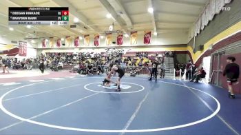 113 lbs Semifinal - Brayden Barr, Paloma Valley vs Deegan Kinkade, Palm Desert