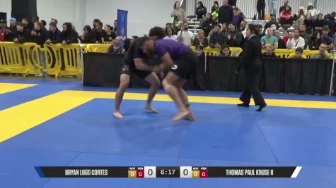 Thomas Paul Kruse II vs Bryan Lugo Cortes 2026 Pan IBJJF Jiu-Jitsu No-Gi Championship