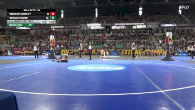 285 lbs Quarterfinal - Isaiah Vance, Pitt-Johnstown vs Dorian Crosby, Gannon