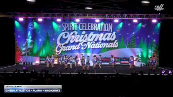 Cheer Athletics - Plano - MagicKatz [2025 L2 Mini] 2025 Spirit Celebration Christmas Grand Nationals