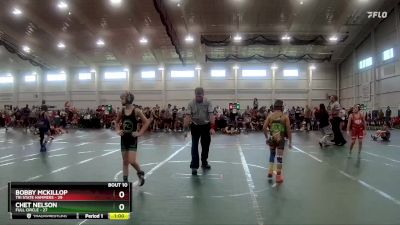 80 lbs Round 3 (8 Team) - Chet Nelson, Full Circle vs Bobby McKillop, Tri State Hammers