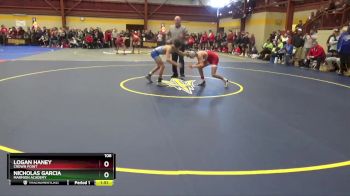 106 lbs Champ. Round 1 - Logan Haney, Crown Point vs Nicholas Garcia, Marmion Academy