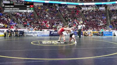 190 lbs Semifinal - Charli Rea, Northwestern-G vs Caroline Hattala, Quakertown-G